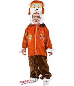 Costume di carnevale ORSETTO AVIATORE
